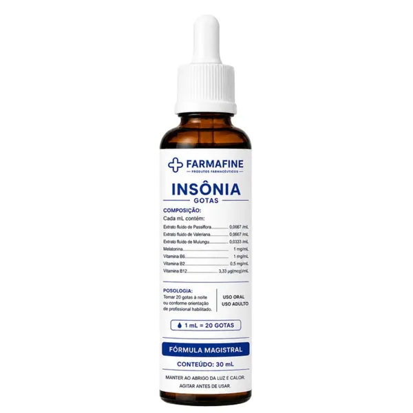 Fórmula para Insônia Farmafine — 1 frasco